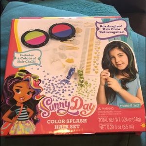 Sunny Day Color Splash Hair Flair Activity Kit for